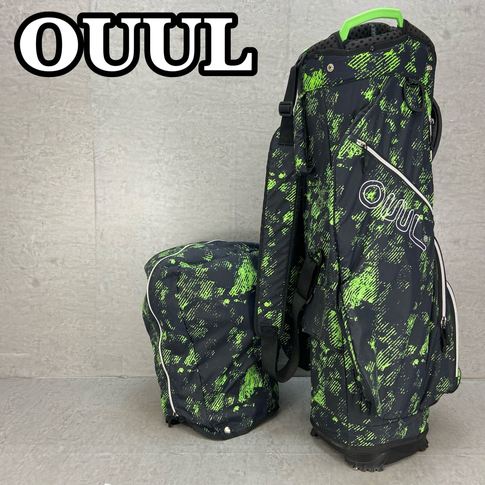オウル キャディバッグ 新品未使用 OUUL ゴルフバッグ 防水 迷彩 オウル キャディバッグ 新品未使用 OUUL ゴルフバッグ 防水 迷彩