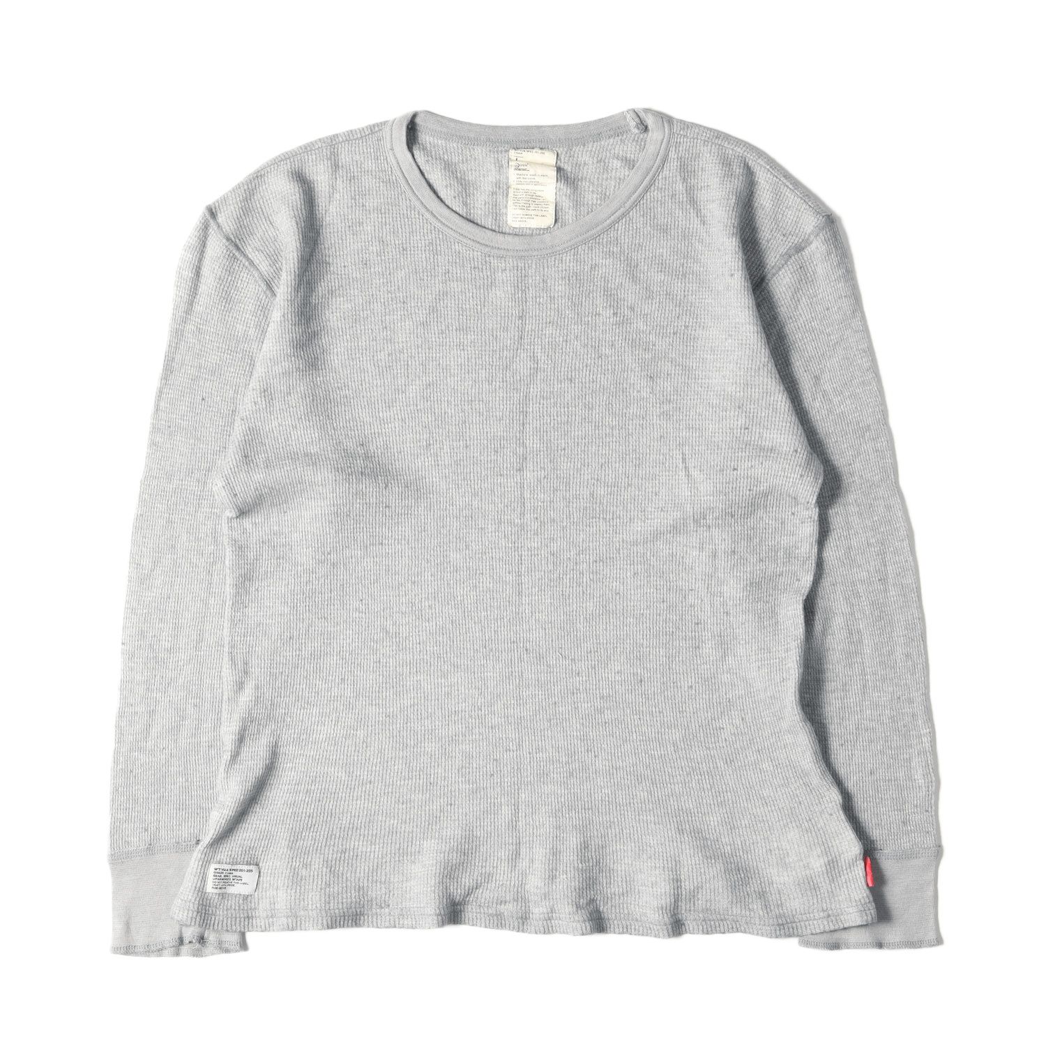 WTAPS ダブルタップス Tシャツ サイズ:L 00s ワッフル クルーネック 