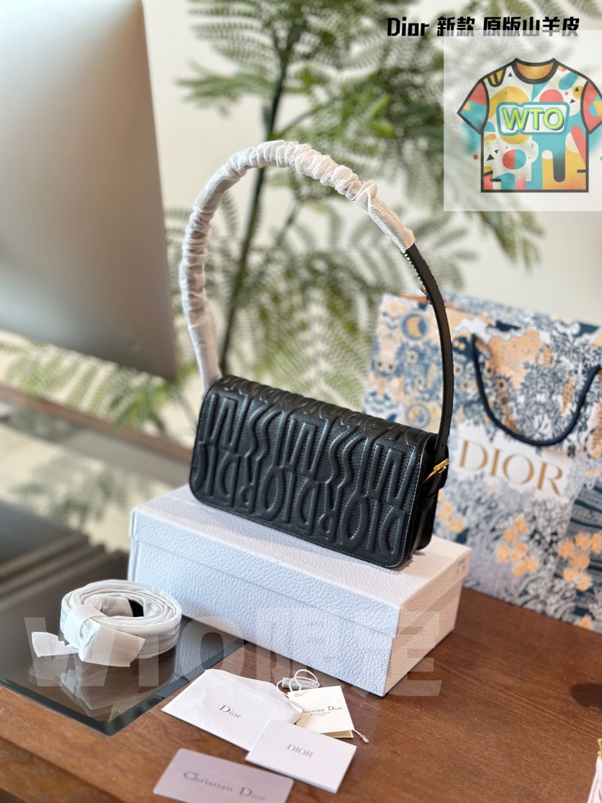 今日WTO】Chic Dior チックディオール アンダーアームバッグ-WTO