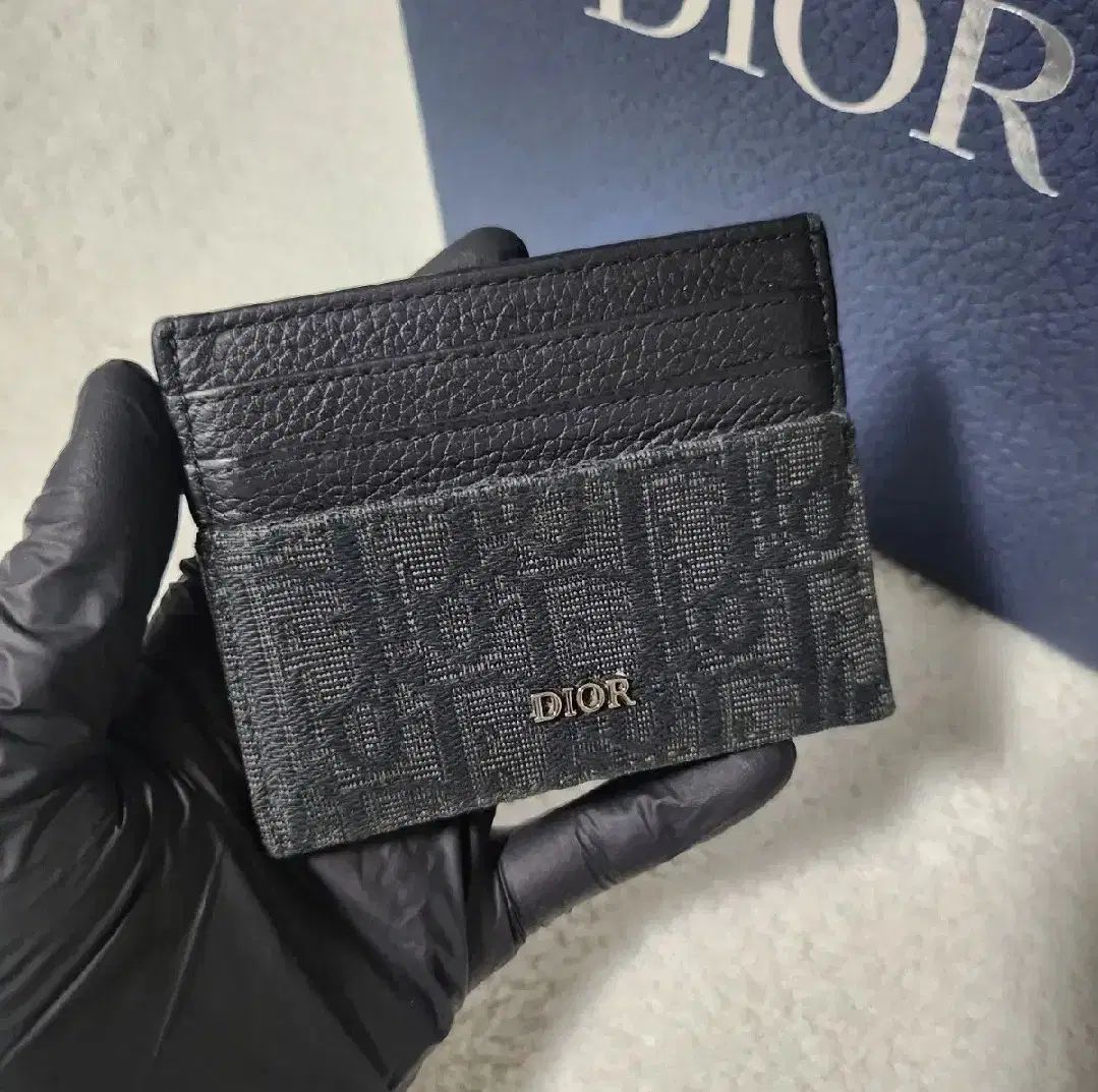 極美品】ディオール 長財布 オブリーク ラウンドファスナー ジャガード