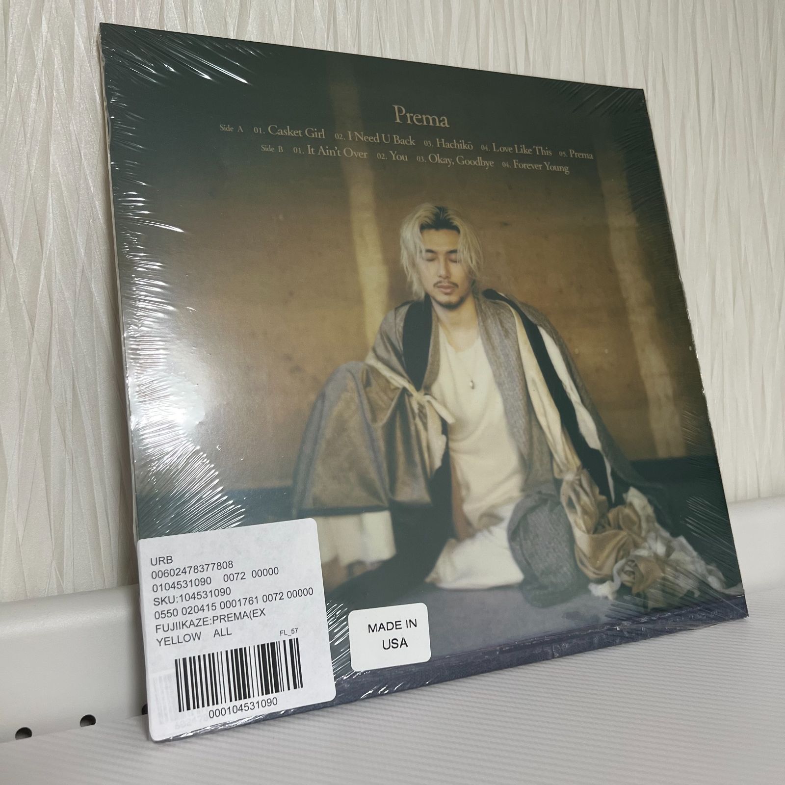 藤井風 Prema レコード アナログ 新品未開封 LP ハイライター
