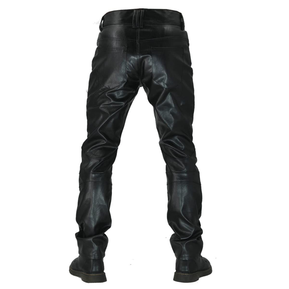 ストレート フェイクレザー