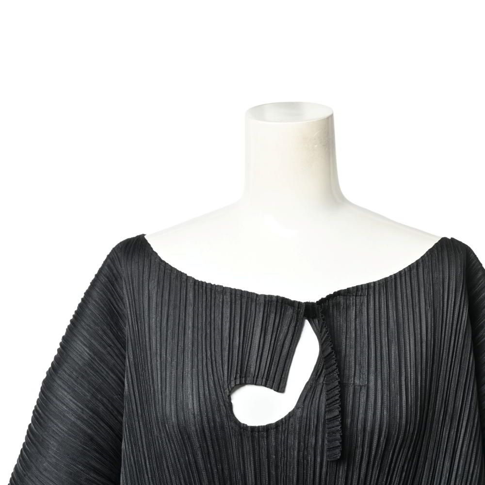 PLEATS PLEASE 音符モチーフ プリーツ ロング ワンピース - メルカリ 