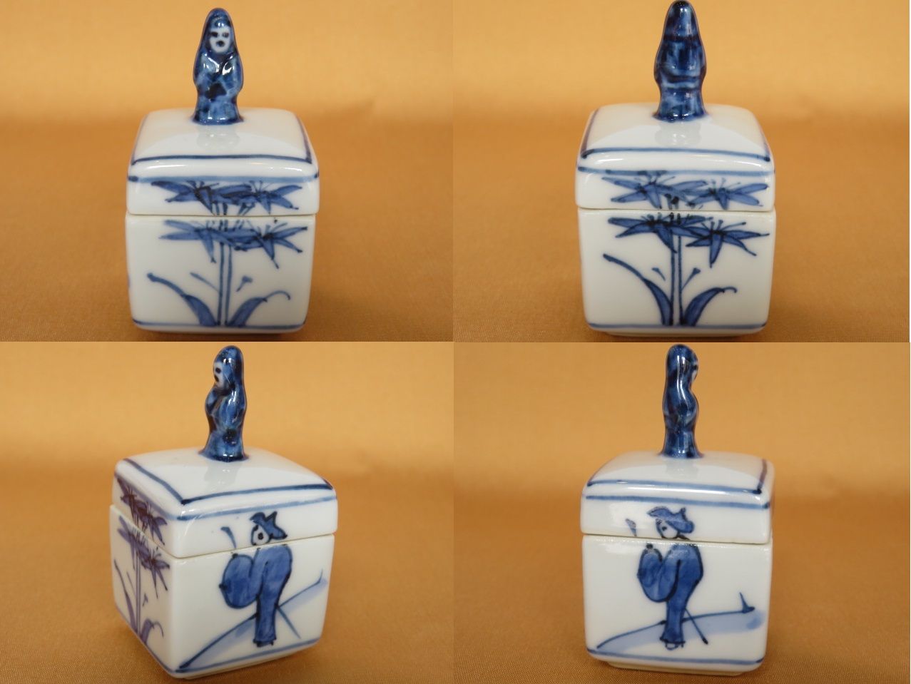 第十四代 茂右ェ門 香炉 ト14) 平戸焼 [十五代 中里茂右衛門] 香爐