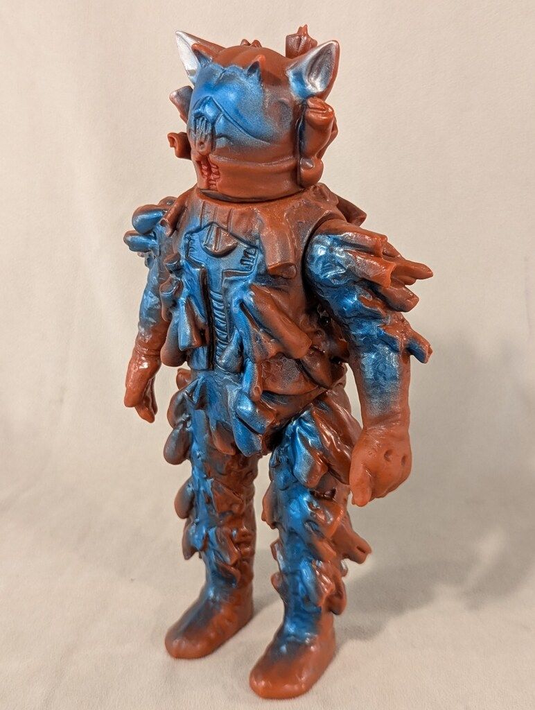 B-CLUB ブルマァク復刻 ウルトラセブン プラチク星人 赤茶成型