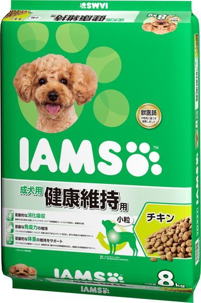 お取り寄せ商品 アイムス 成犬用 健康維持用 チキン 小粒 8ｋｇ
