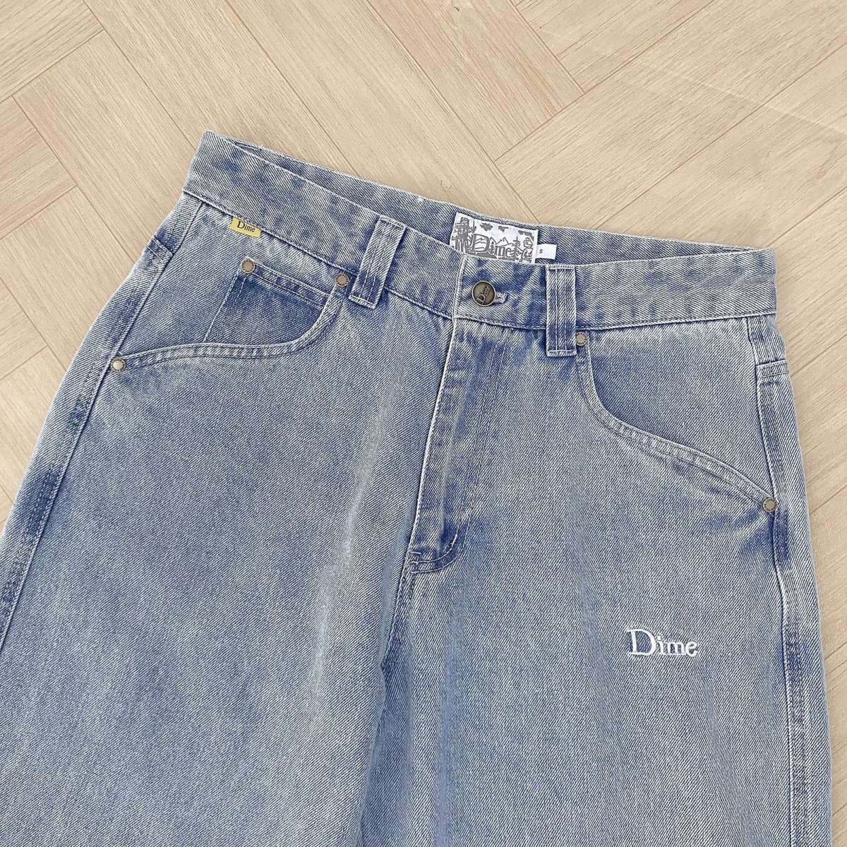 Dime ダイム バギージーンズ デニム パンツ ライトブルー - メルカリ