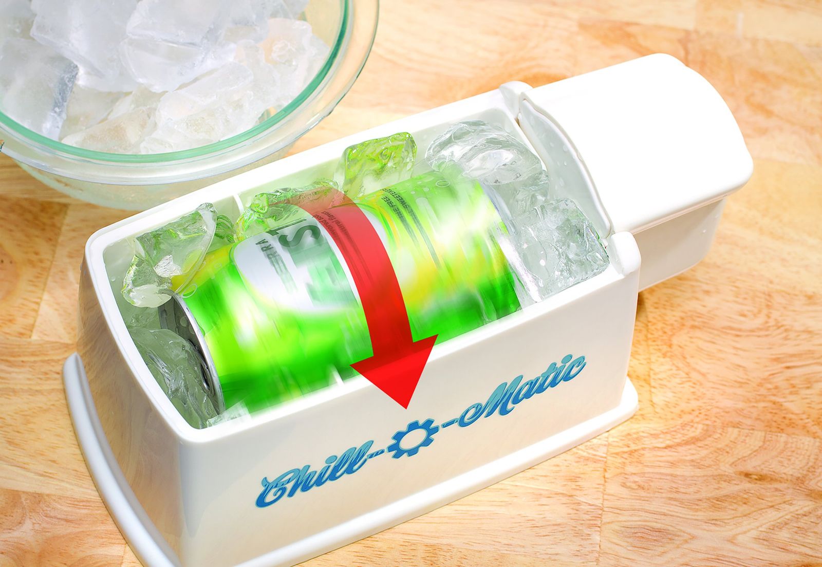 Chill-O-Maticインスタント飲料クーラーこのポータブル冷却装置を使えば