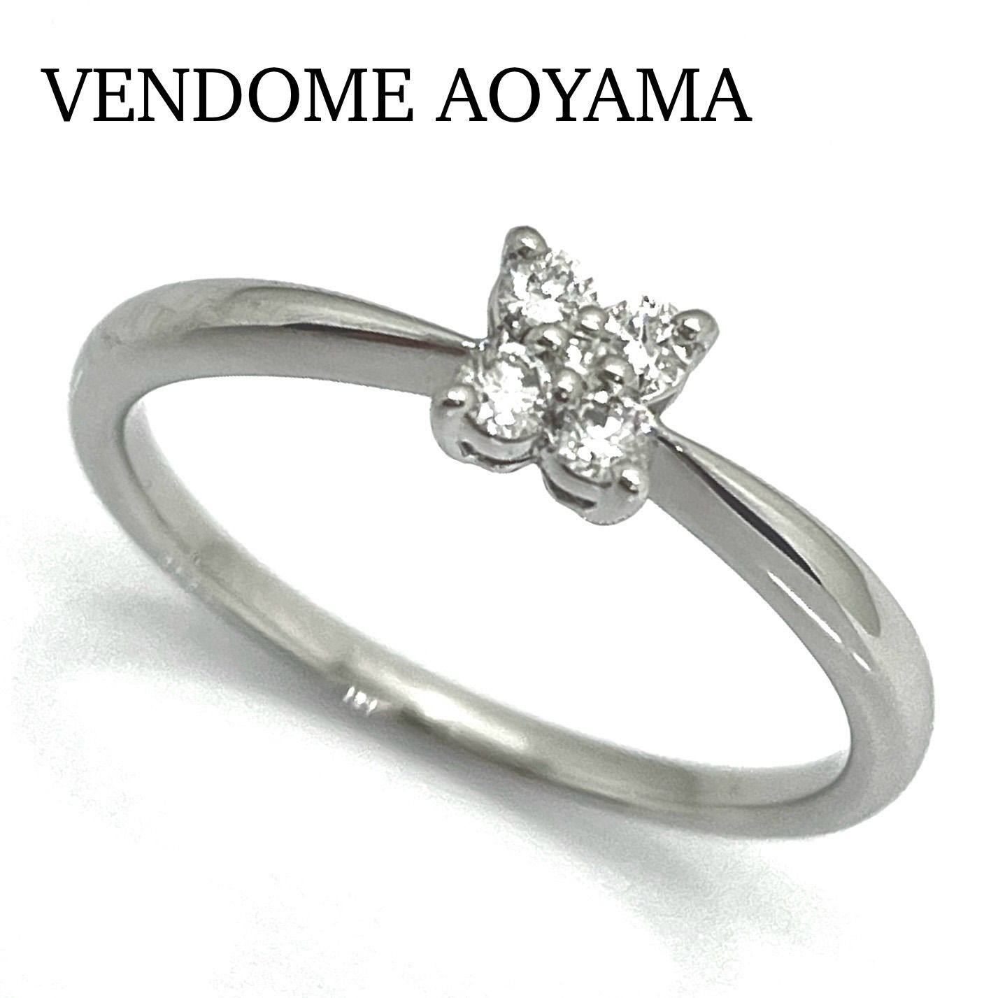 VENDOME AOYAMA / ヴァンドーム青山 カローラ ダイヤリング Pt950 0.10ct 10号 - メルカリ