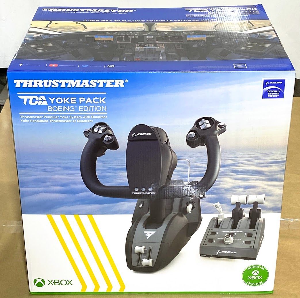スラストマスター TCA ヨーク パック ボーイング エディション Xbox 