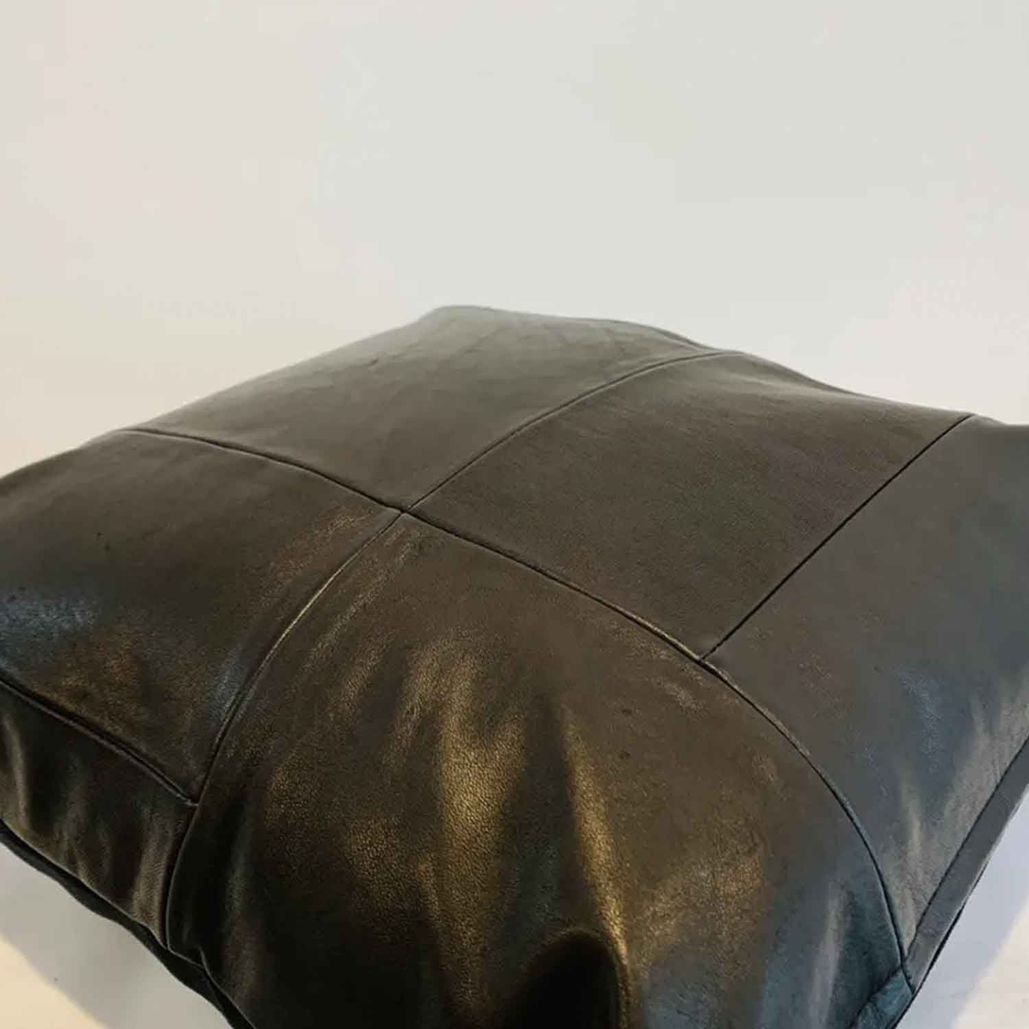 TK-Leather クッション（TKR-CS-LPTW45）(馬革＆牛革パッチワーク45cm