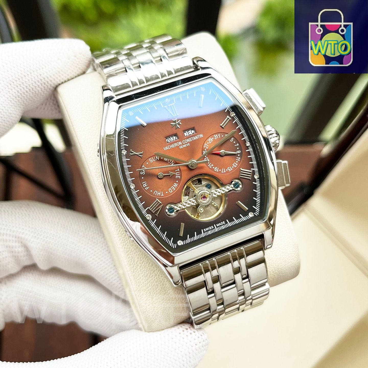 至高の技】ヴァシュロン?コンスタンタン メンズ腕時計 42mm