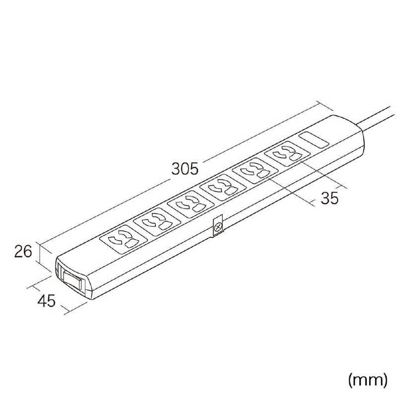 新品未開封】サンワサプライ TAP-36MG-3 電源タップ 5個セット Amazon