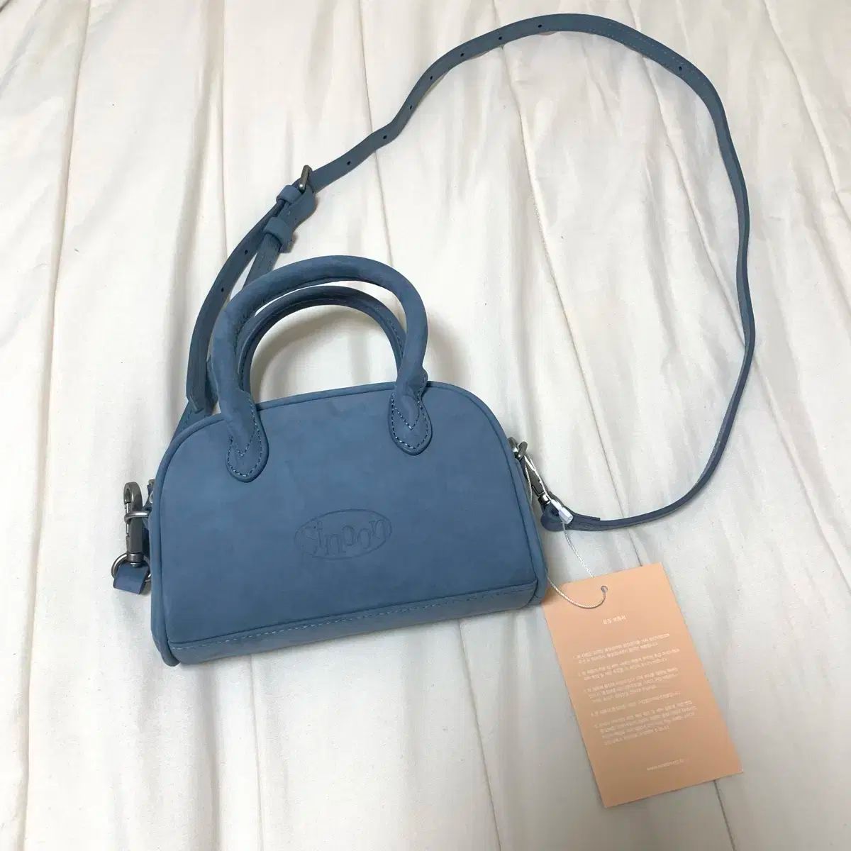 SINOON(シヌーン) スムーズ マイクロバッグ ライトブルー sinoon