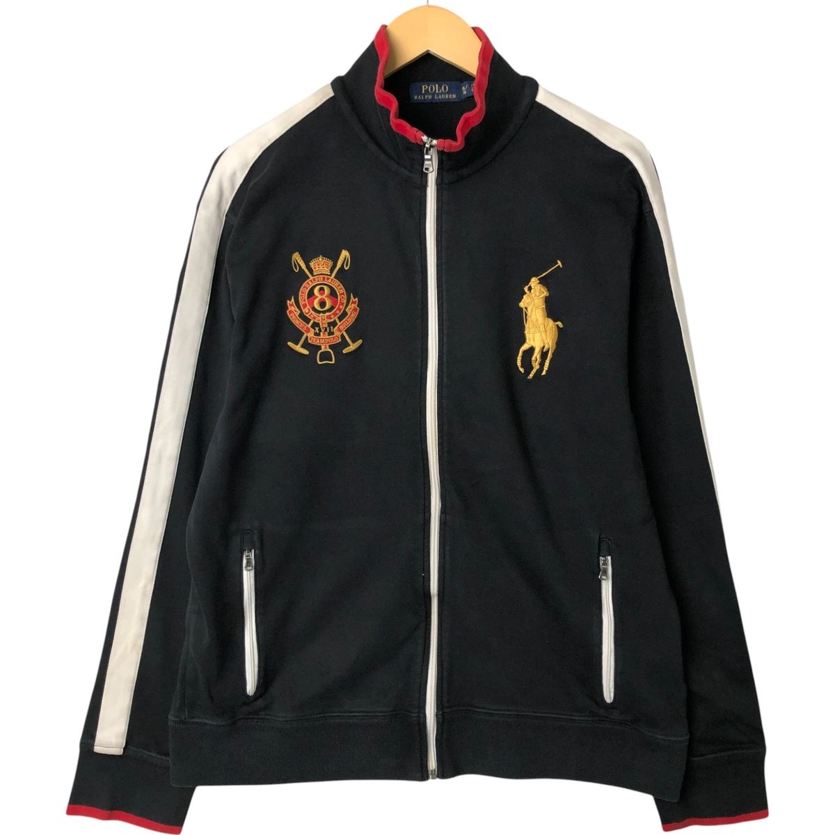 古着 ラルフローレン Ralph Lauren POLO RALPH LAUREN ビッグポニー ジャージ トラックジャケット メンズXL相当|eaa544587
