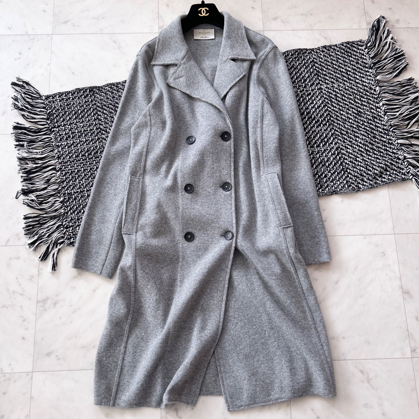 BRUNO MANETTI ブルーノマネッティ×Leilian チェスターコート