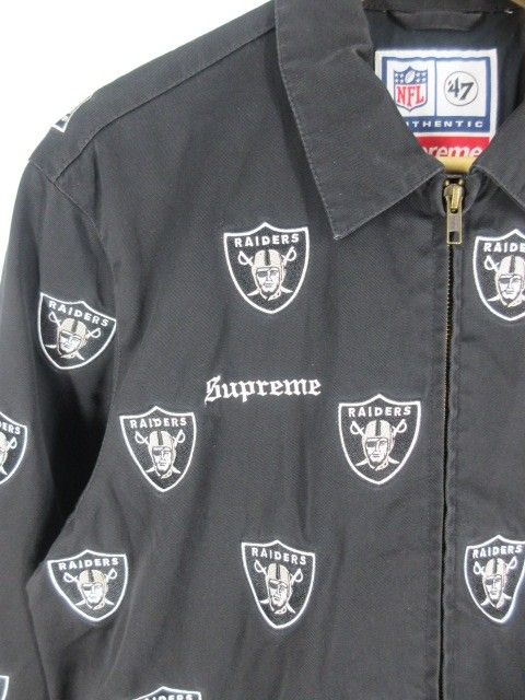 再再販！ 新品、未使用 SUPREME 19SS NFL ハリントンジャケット S