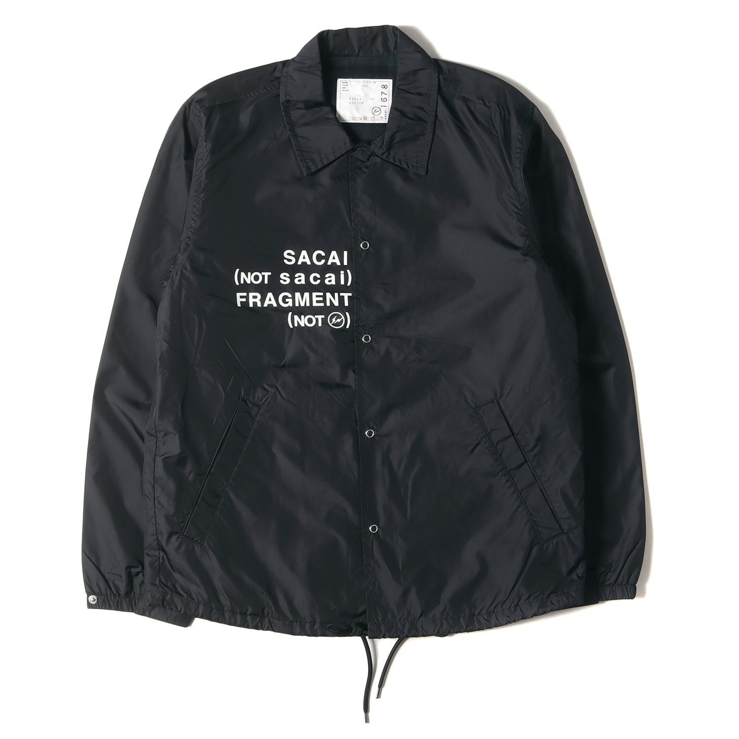 美品 Sacai サカイ ジャケット サイズ:1 17AW fragment design 