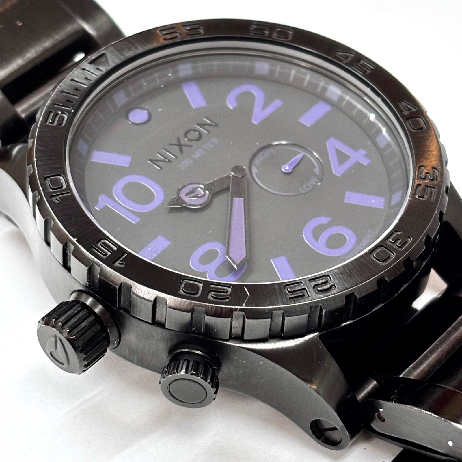 上美品⭐️NIXON ニクソン】 THE 51-30シリーズ メンズ腕時計 ブラック 