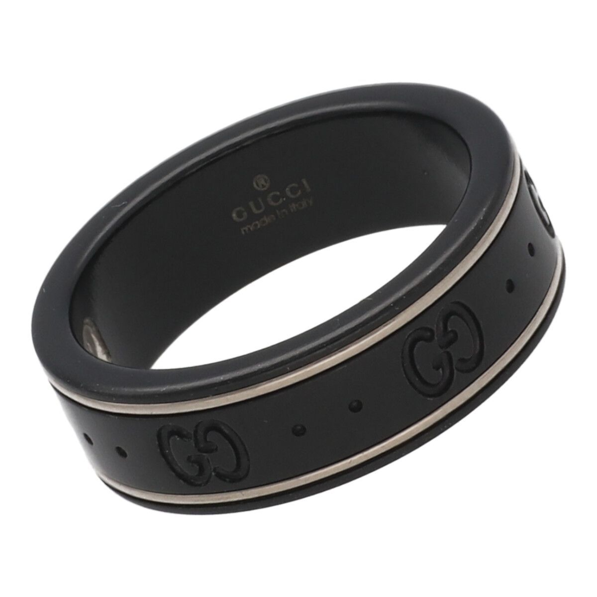 中古】 GUCCI グッチ シンセティックコランダム リング 225985 指輪19 