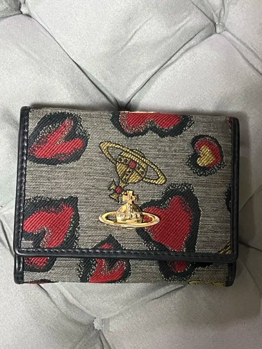 廃止 Vivienne Westwood ヴィヴィアン ウエストウッド ハートパターン 正規品 財布 売上 とても まれ