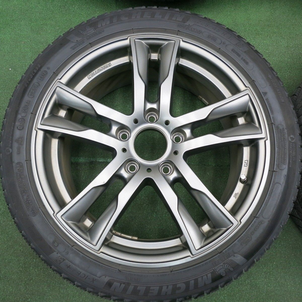 *送料無料* キレイ★BMW 等 KELLENERS 225/45R17 スタッドレス ミシュラン X-ICE3+ ケレナーズ 17インチ  PCD120/5H★4051903HAス