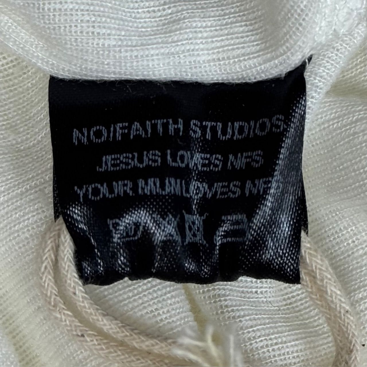 参考上代15400円 NO/FAITH STUDIOS 24AW DOUBLE LAYERED LONG
