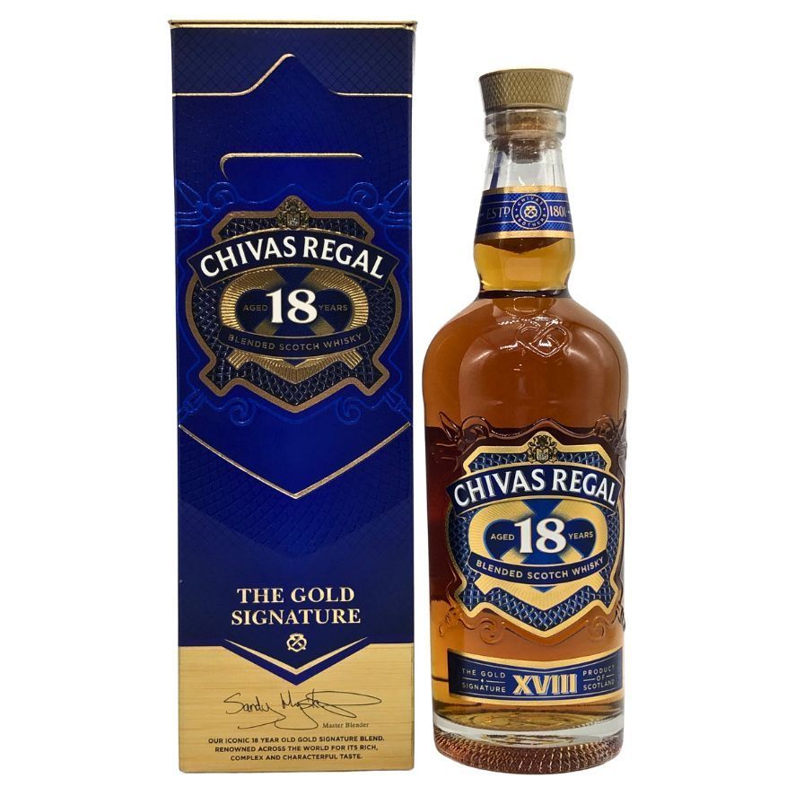 【未開封】シーバスリーガル18年 ゴールドシグネチャー700ml シーバスリーガル18年 ゴールドシグネチャー | MALKS