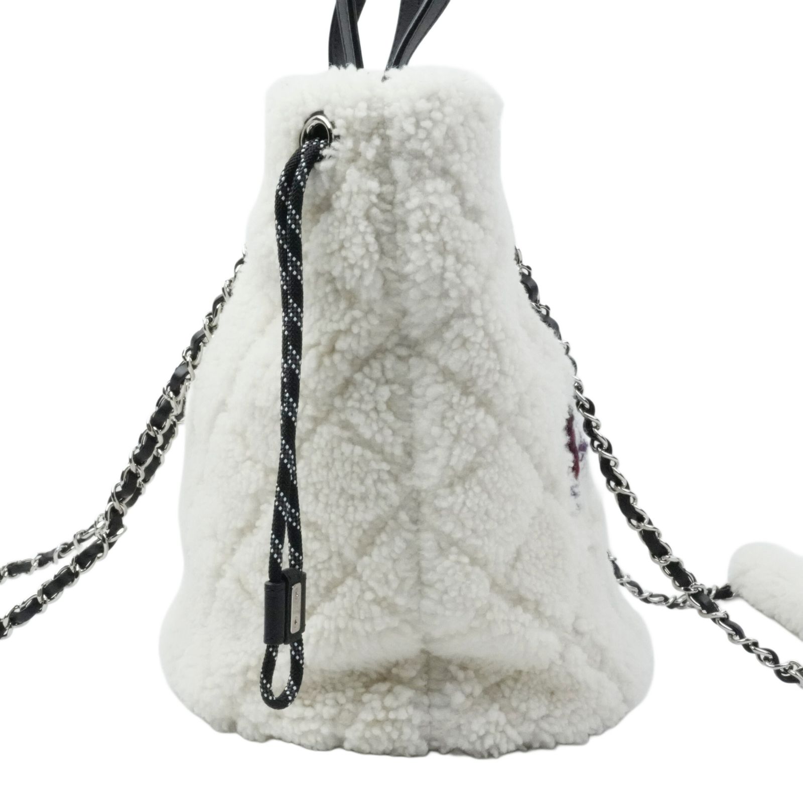 中古・VINTAGE】 CHANEL シャネル ココネージュ マトラッセ巾着型 