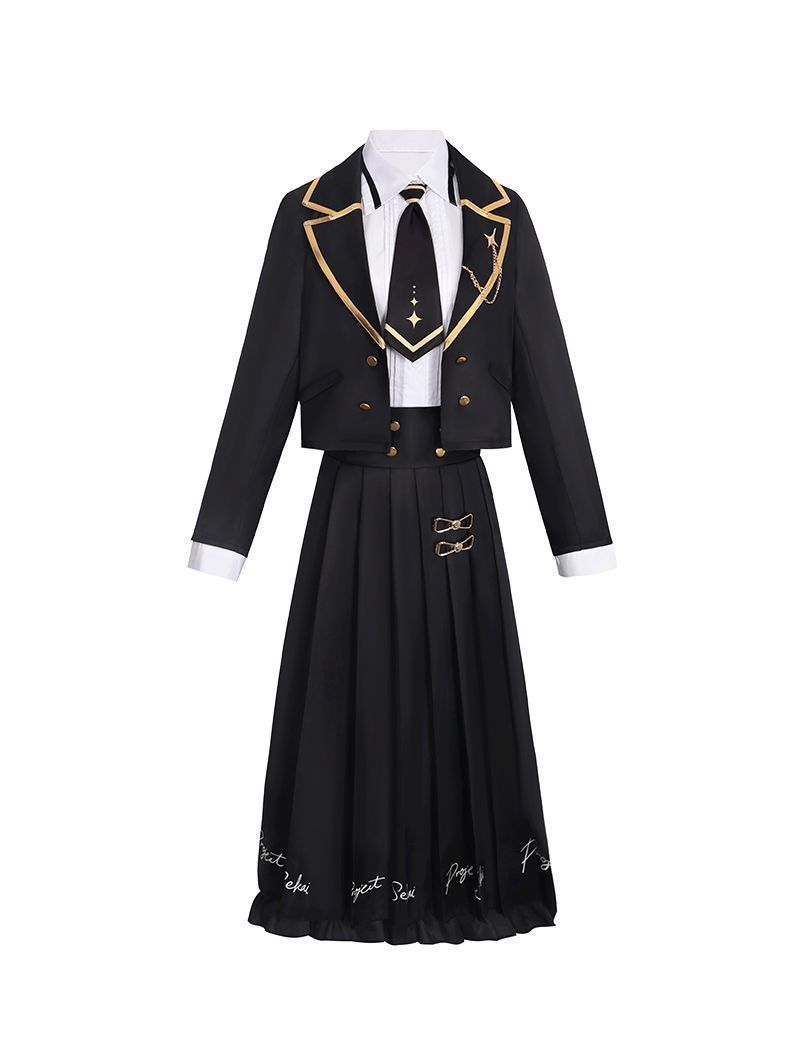 ⭐大きいサイズ美品⭐Schott スカル刺繍 ドライバーズニット 裏起毛 黒