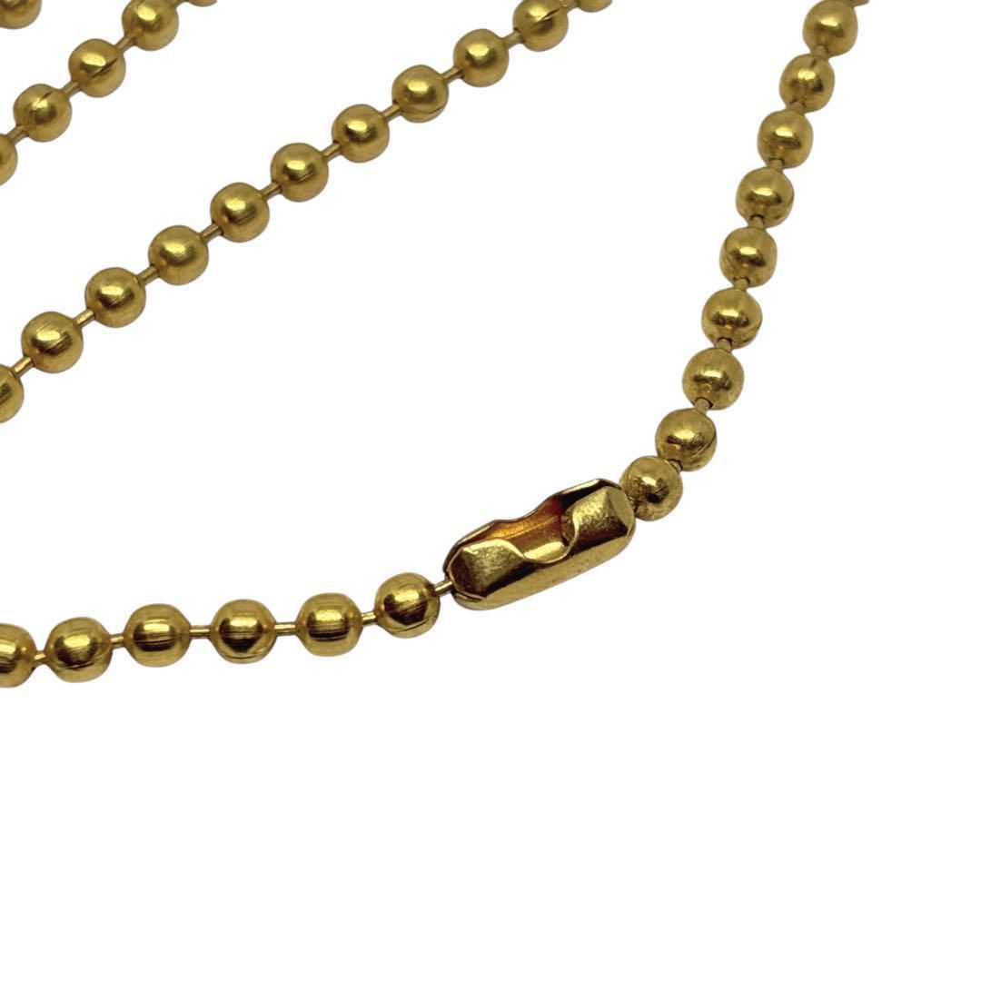 希少 レア CHANEL シャネル ネックレス ドッグタグ ロゴプレート