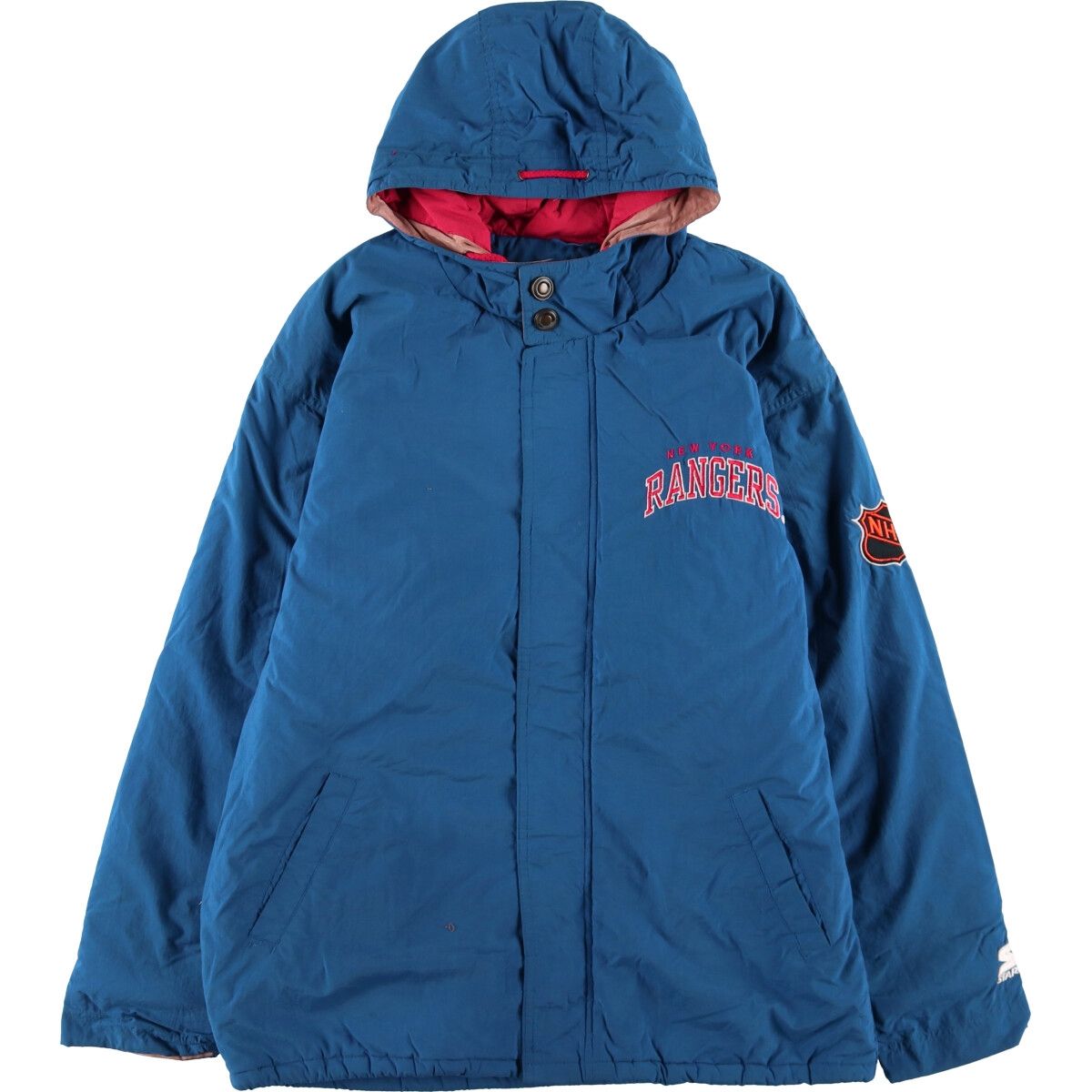 古着 90年代 スターター Starter NHL NEW YORK RANGERS ニューヨーク 