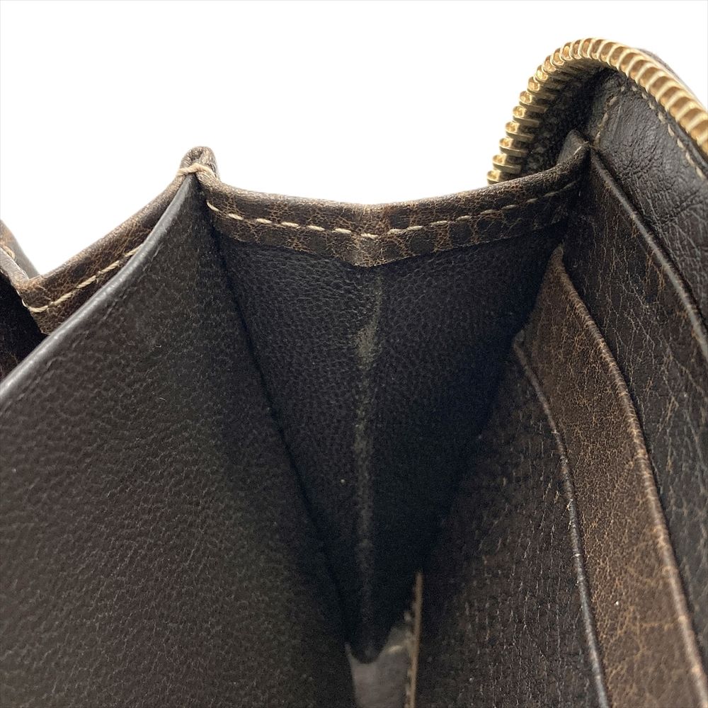 グッチ GUCCI バンブー タッセル ラウンドファスナー 長財布