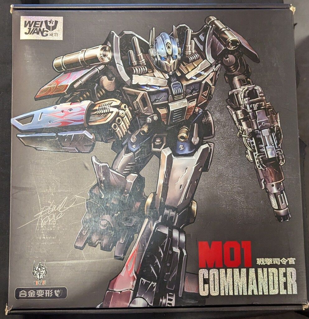 WEI JIANG 合金変形 COMMANDER M01