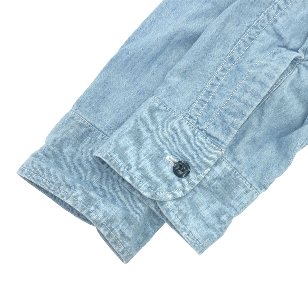 MASSES マシス 25AW CHAMBRAY WORK SHIRT シャンブレーワークシャツ