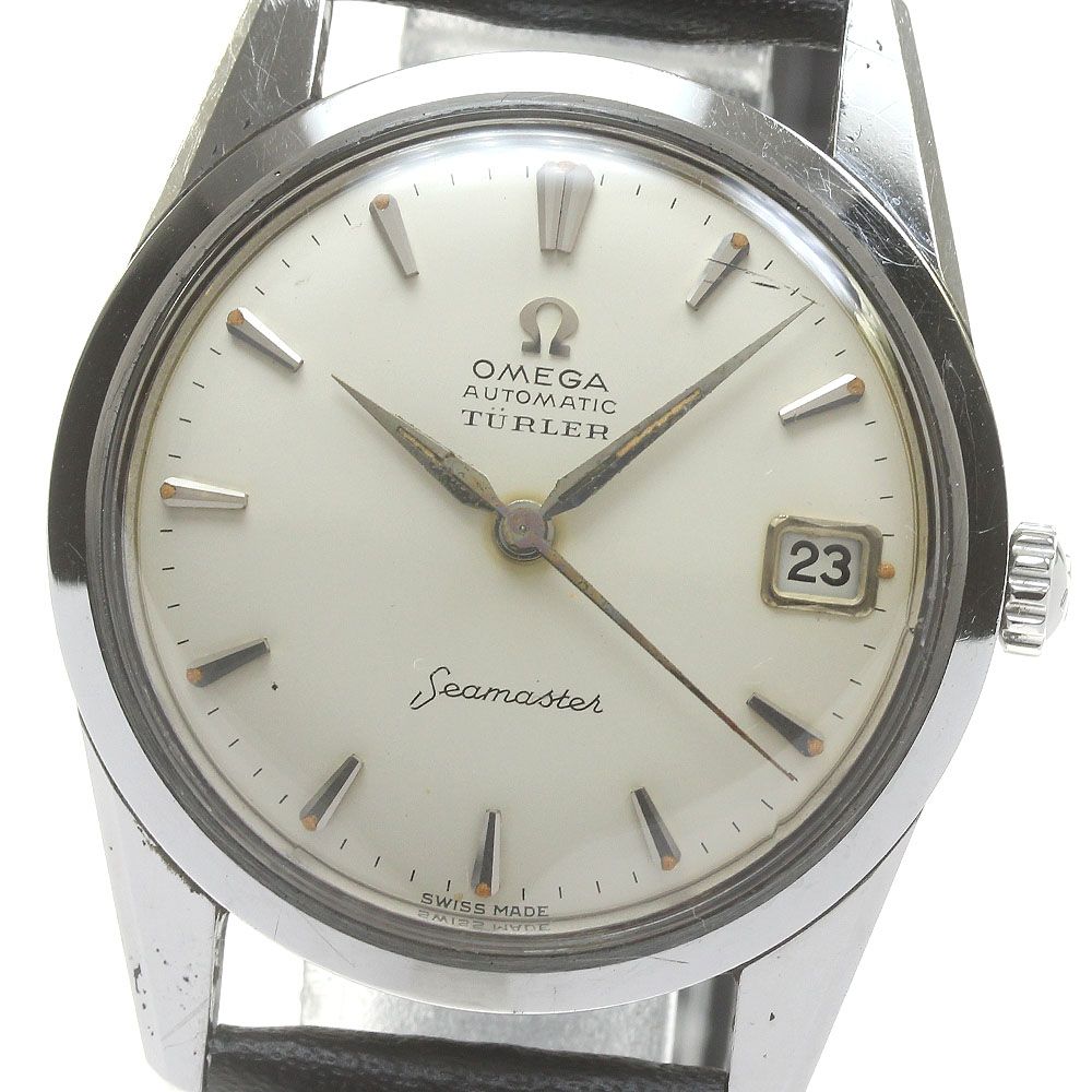 オメガ OMEGA 14701 1 SC シーマスター デイト 自動巻き メンズ_841594
