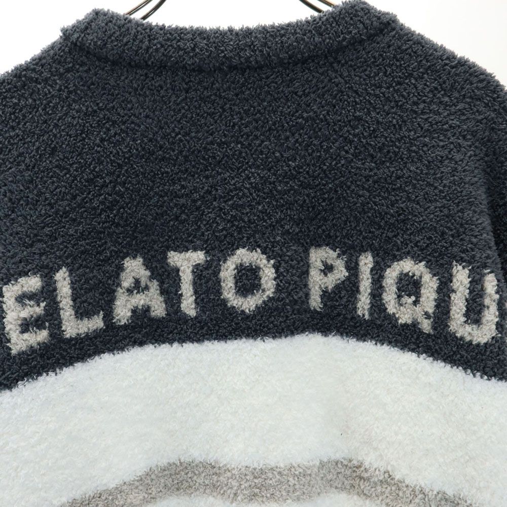 ジェラートピケ ニュートラル デザイン パウダーボーダープルオーバー