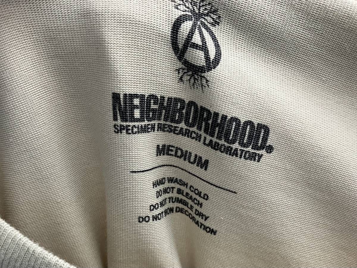 NEIGHBORHOOD / ネイバーフッド / 22SS / SRL . SHELTECH-2 / CN-CREW . LS / 長袖Tシャツ /  Mサイズ / ベージュ / ブラック - メルカリ