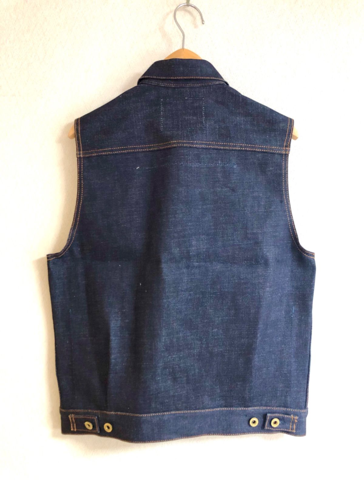 ◎ViSE REDTAiL バイス レッドテイル Cross Denim Vest 4th デニム