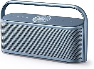 Anker Soundcore Motion X600 Bluetoothスピーカー 空間オーディオ|ハイレゾ音源再生 | 50W出力 | IPX7防水規格 | 最大12時間再生 | Proイコライザー機能|AUX対応 ブルー