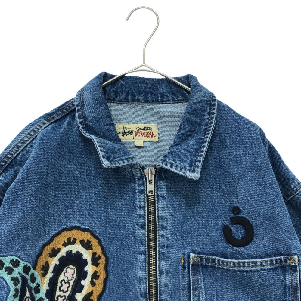 STUSSY (ステューシー) ×NOMA 22SS DENIM ZIP WORK JACKET ノマ別注 ...