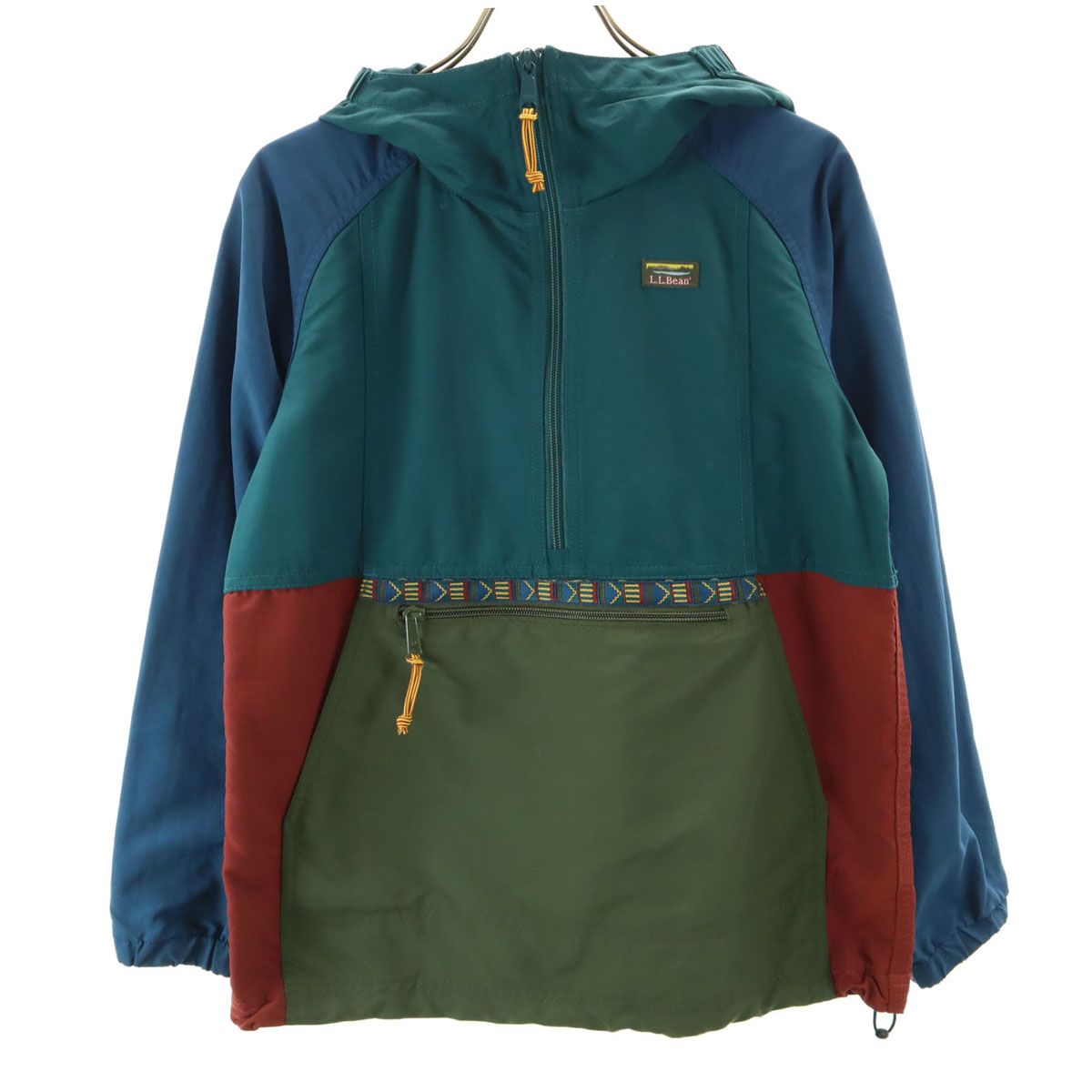 L.L.Bean エルエルビーン ハーフジップ ナイロンジャケット M10-12 