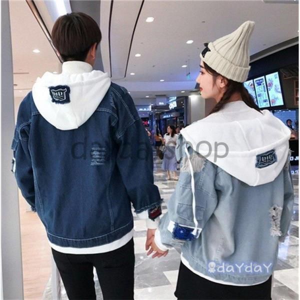 ペア カップル ペアルック カップル ジャケット パーカー お 揃い カップル コーデ ペア カップル ペアルック カップル 楽天市場】ペアルック アウター 秋冬 ジャケット パーカー
