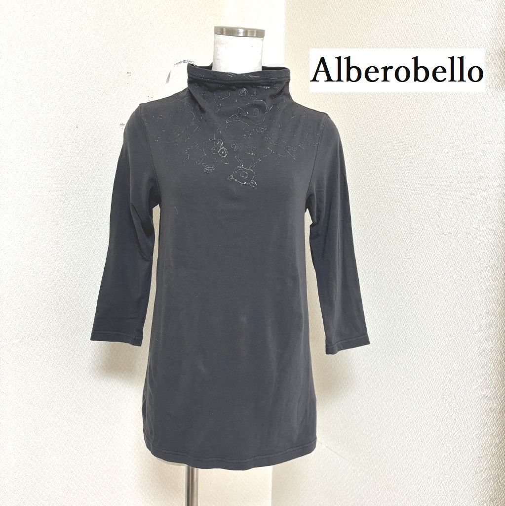 アルベロベロ ALBEROBELLO - 黒 レディース 人間/ブタ ワンピース 