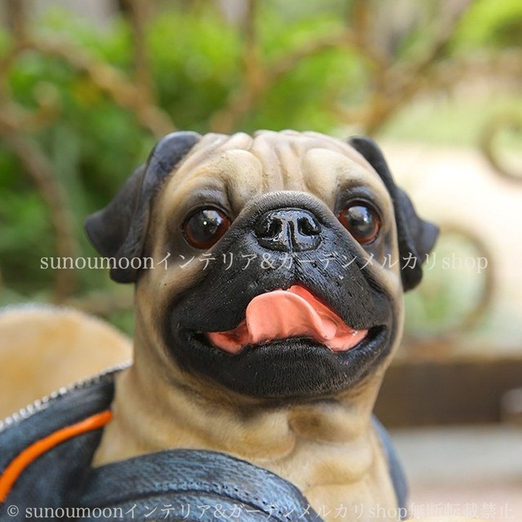 イヌ 雑貨 犬 ガーデンインテリア いぬ ガーデニング 庭の装飾 ガーデン雑貨 リュックサック 動物 おしゃれ お洒落 ガーデン 置物 ガーデンオブジェ 樹脂 かわいい インテリア ガーデンオーナメント 8-14 YUZUMIYA_COM