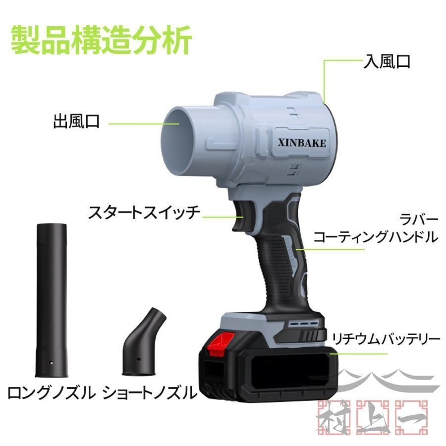 電気エアダスター 高速回転