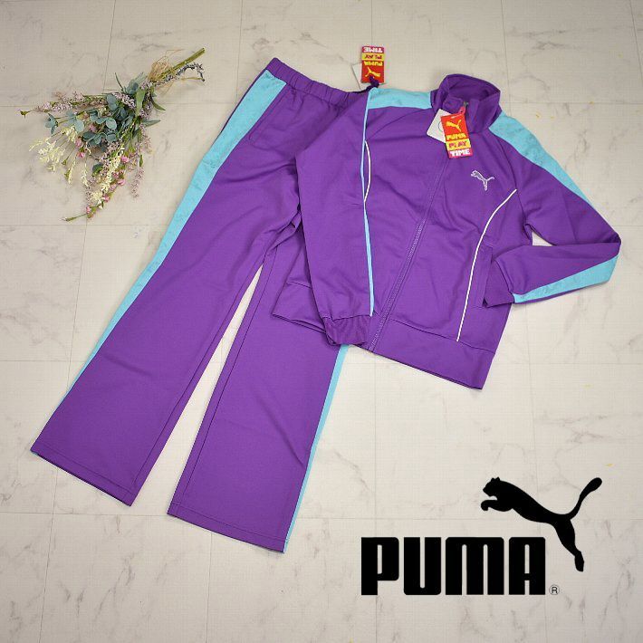 PUMA プーマ ジャージ上下セット レディース Lサイズ 細身