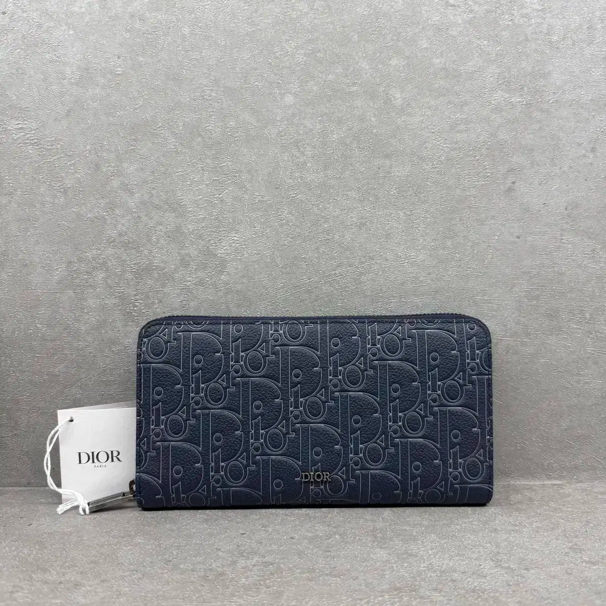 | Dior ディオール オブリーク 重力 ファスナー 長財布