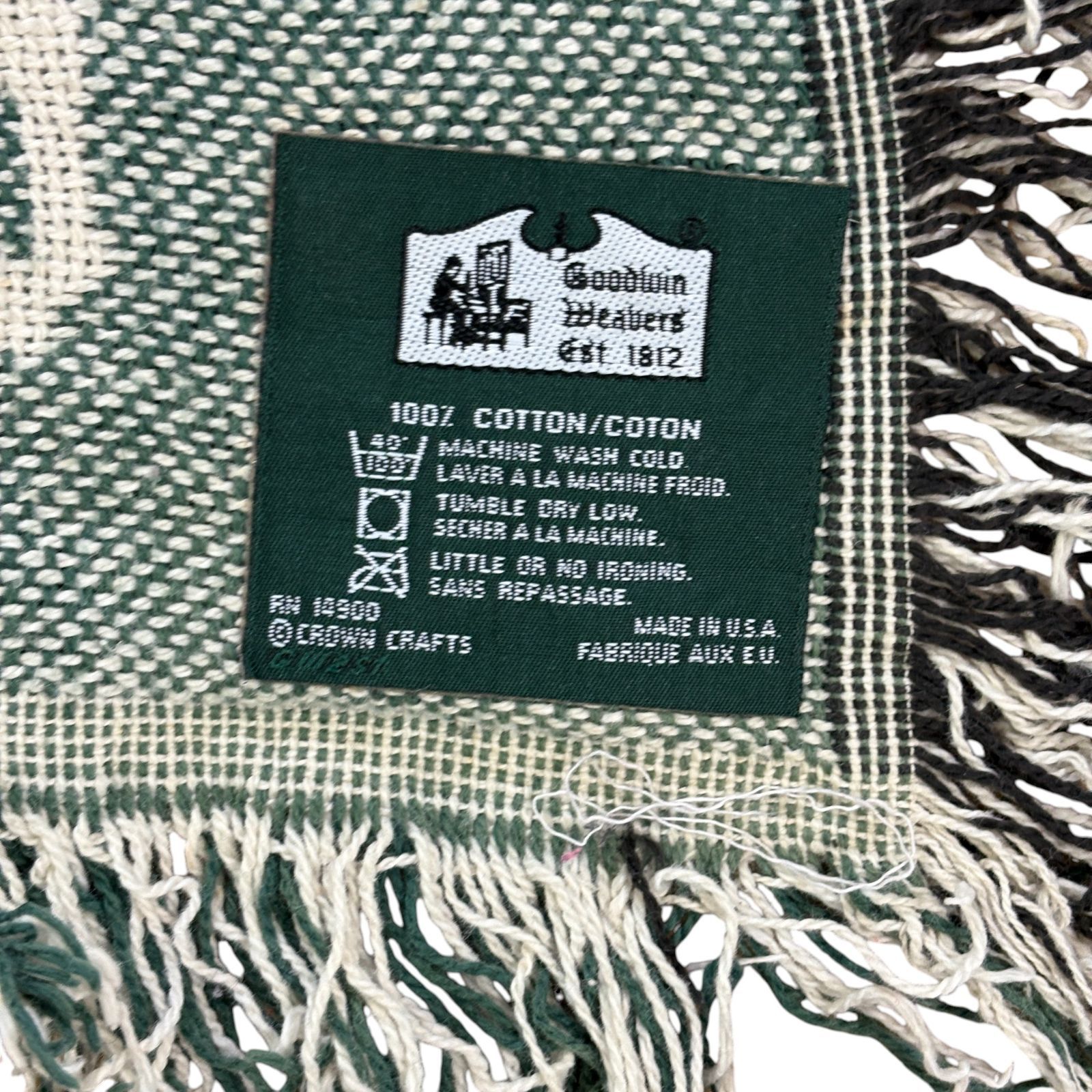 vintageラグ カーペット USA製 聖書 詩篇23篇 メッセージ 1509 vintage