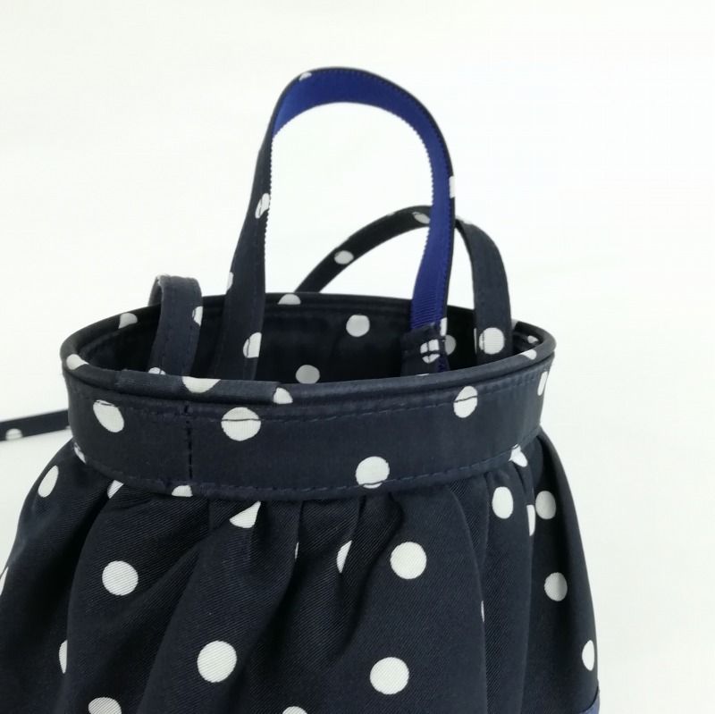 り*ご様 セツコサジテール　マイクロシティ　ドット マイクロシティ（ネイビードット） | bag,micro city | setsuko